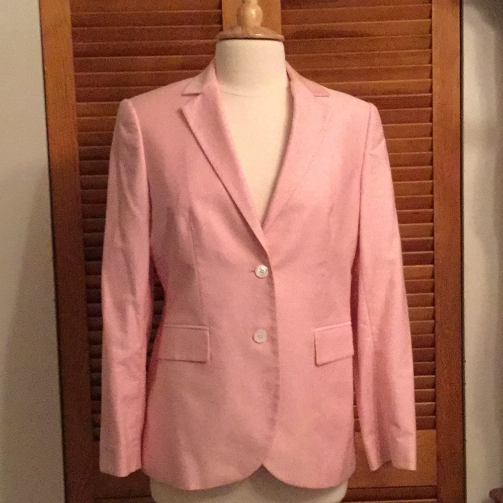 Brooks Brothers Classic Pink 100% Cotton Jacket